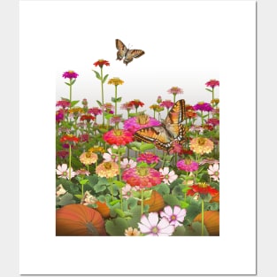 Butterfly Garden Posters and Art